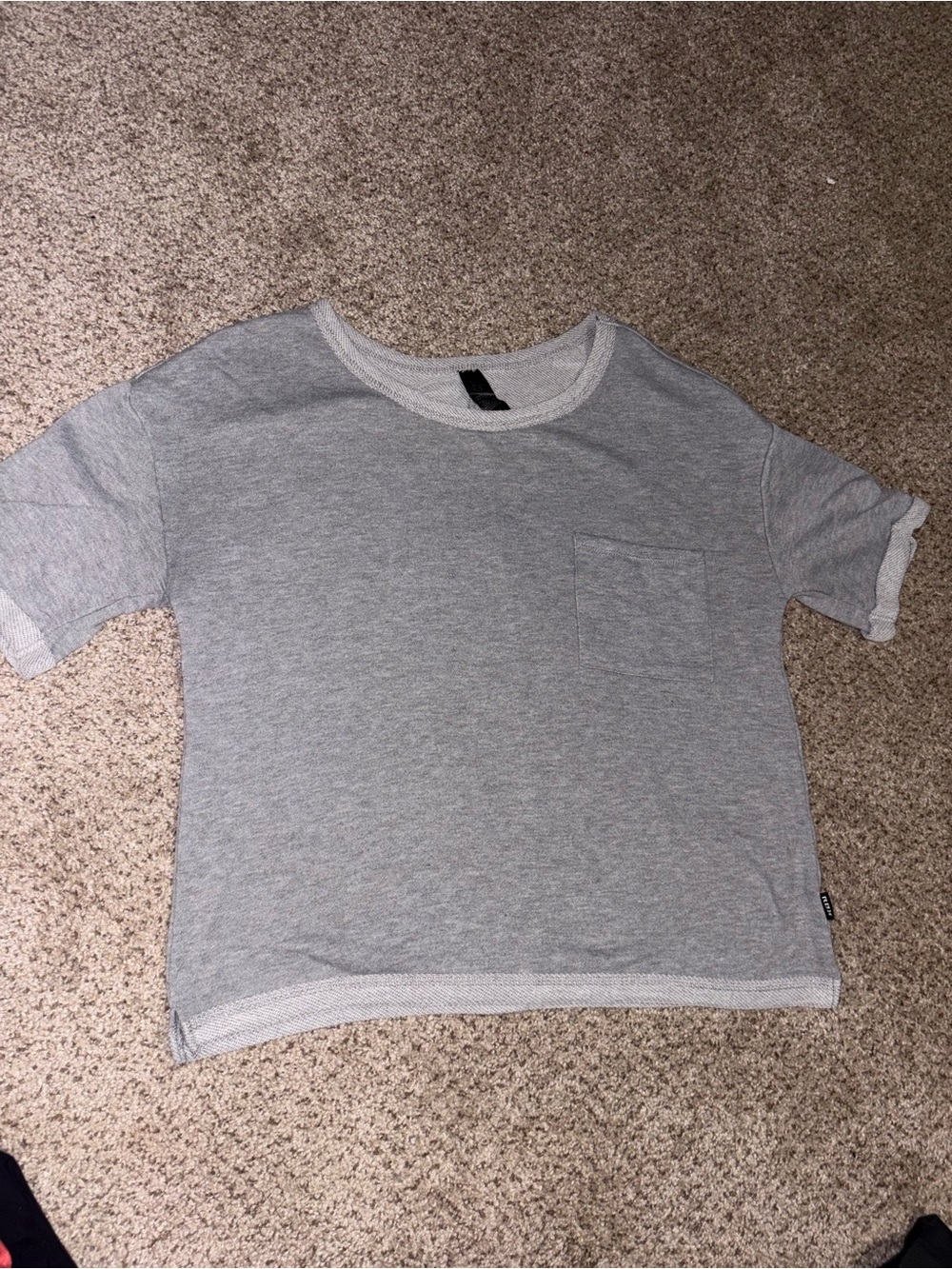 Grey Pocket Tee - Casual Comfort
